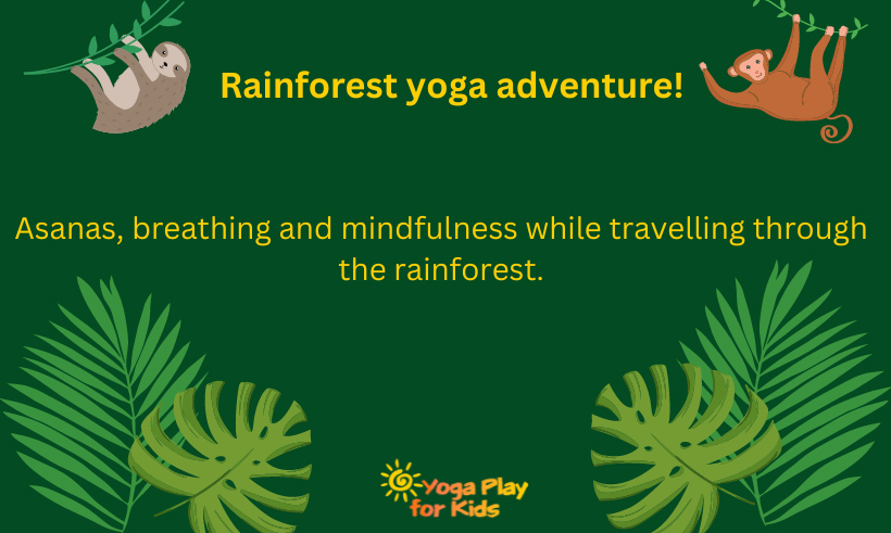 Rainforest yoga adventure
